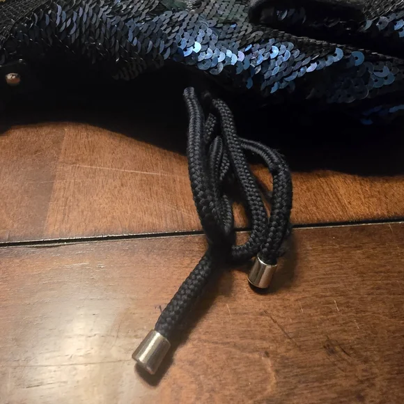 Coach Poppy Blue Sequin Handbag - Picture 11 of 11